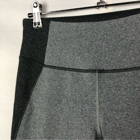 Calia Gray Two Tone Athletic Leggings S - Picture 3 of 4